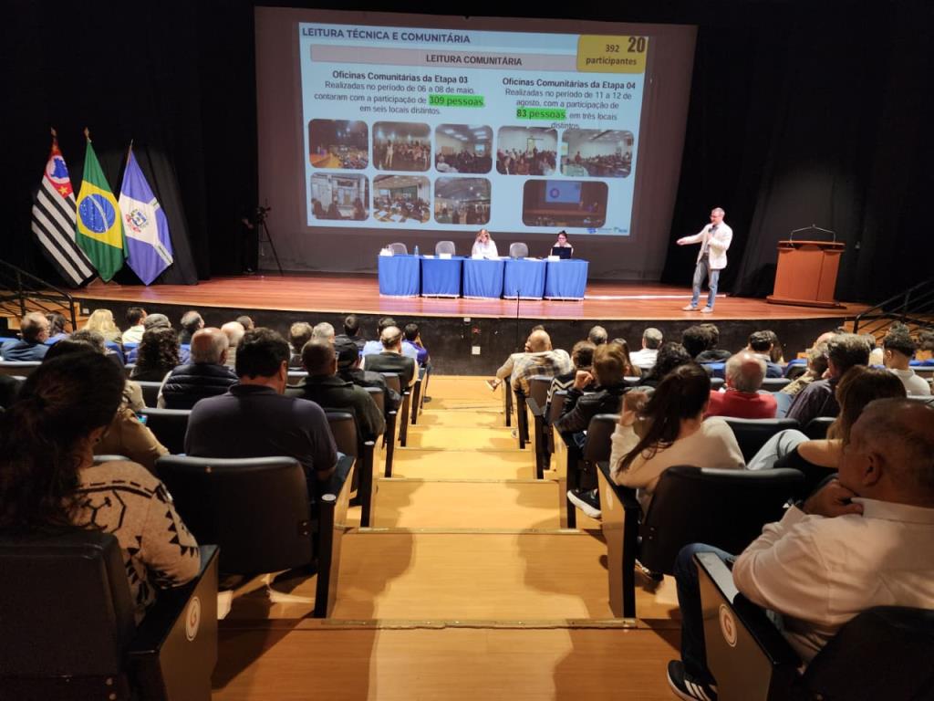Audiência Pública apresenta propostas da revisão do Plano Diretor de Limeira