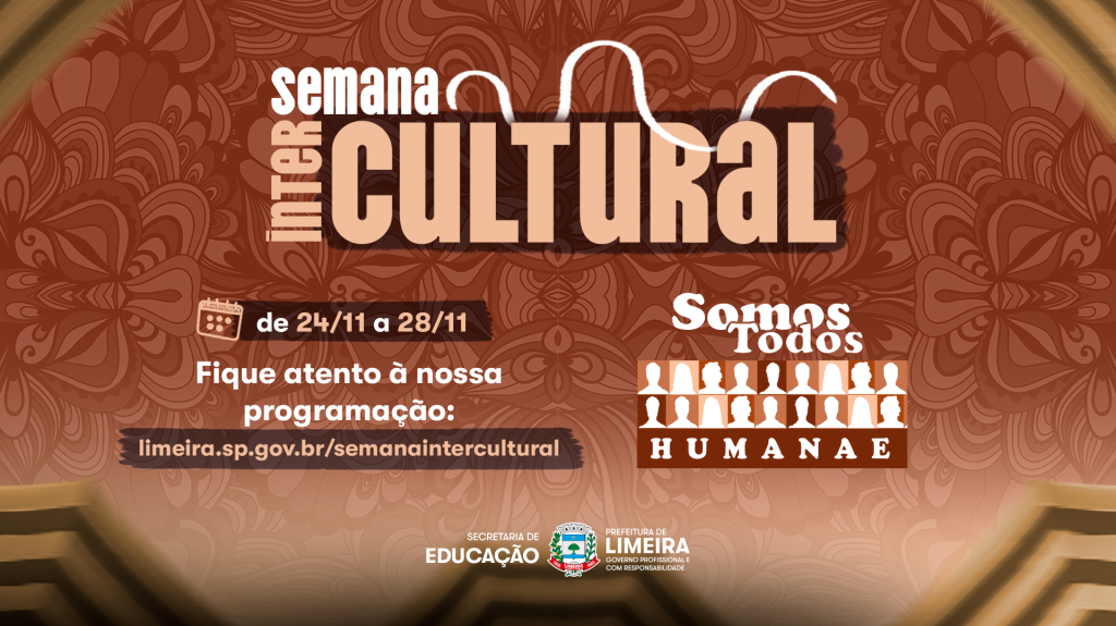 Semana Intercultural discute educação antirracista em Limeira