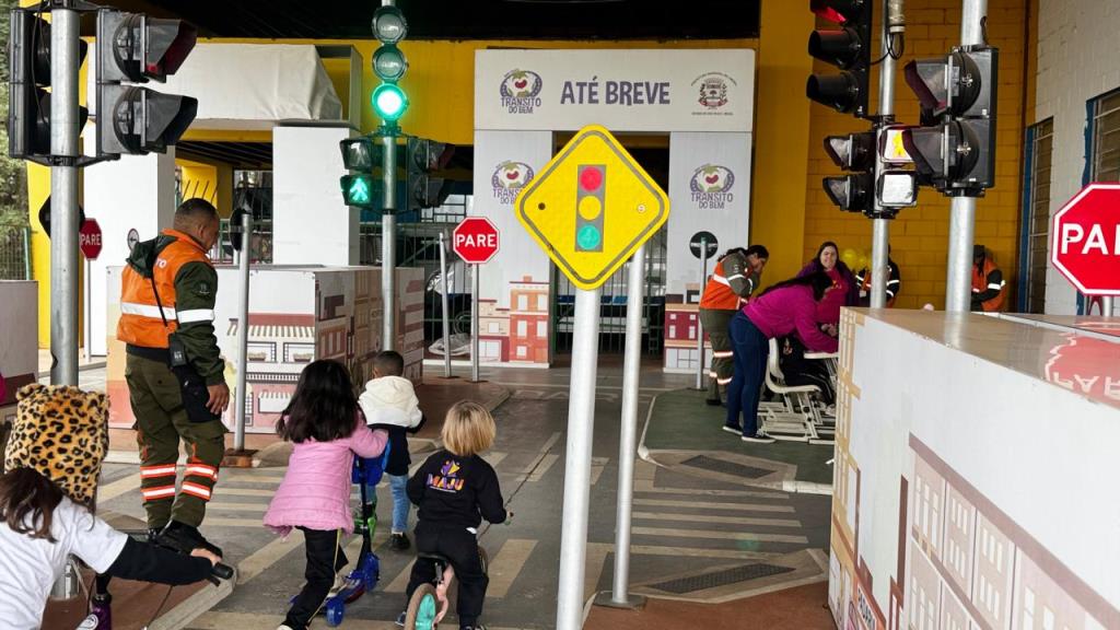 Mini Cidade do Trânsito abre neste fim de semana no Parque Cidade