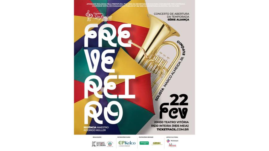 Concerto “Frevereiro” acontece nesta quinta (22)