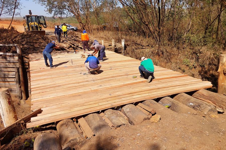 Prefeitura de Limeira intensifica manutenção em estradas e pontes rurais