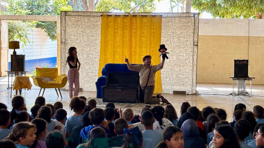 Escola da área rural recebe Mostra de Teatro de Limeira