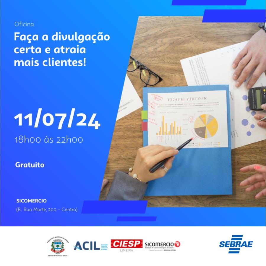 Oficina gratuita ensina estratégias para atrair mais clientes