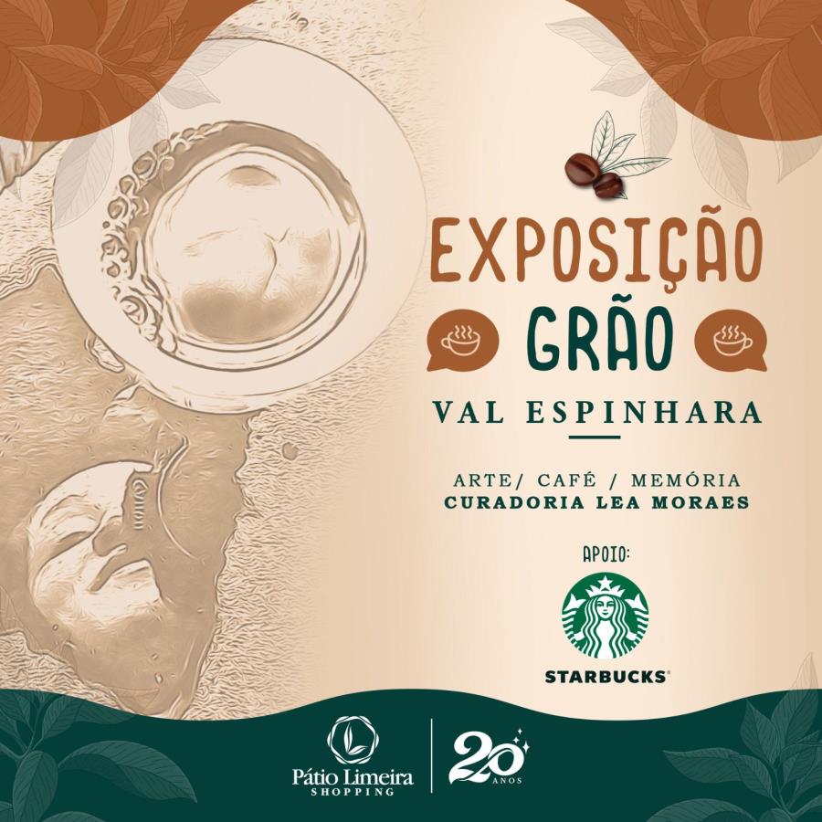 Val Espinhara traz Exposição Grão com pinturas feitas de café; curadoria é de artista e professora da Emcea