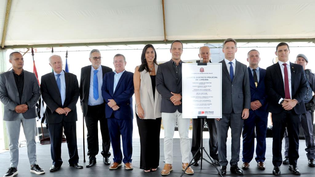 Prefeitura e Governo do Estado inauguram 4º Distrito Policial de Limeira