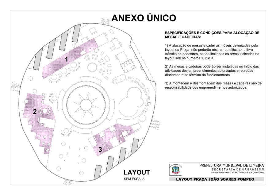 Decreto de Botion autoriza mesas e cadeiras na Praça Maria Buzolin