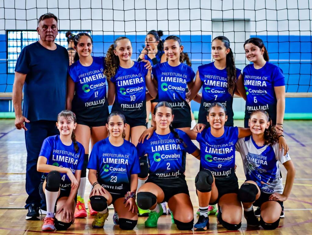 Limeira conquista vice-campeonato na Liga Regional de Vôlei em Valinhos