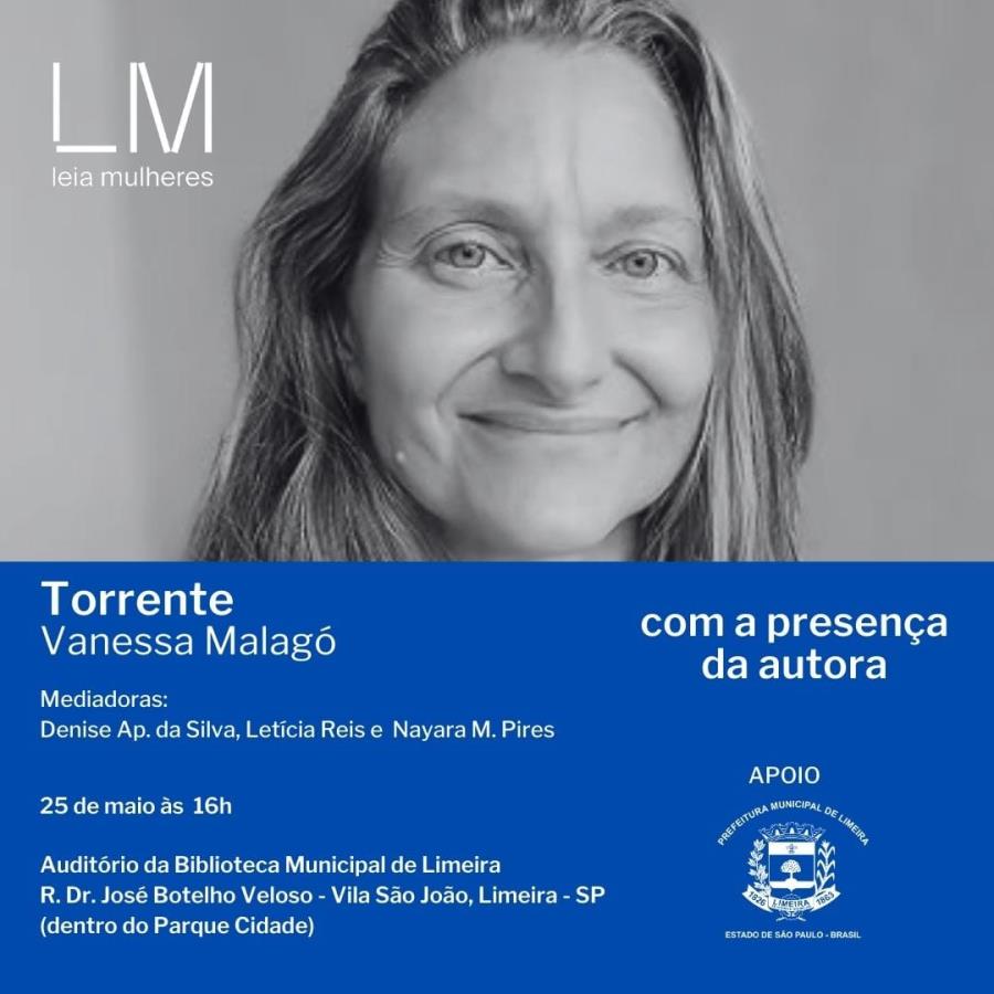 Clube do Livro conversa sobre “Torrente” neste sábado (25)