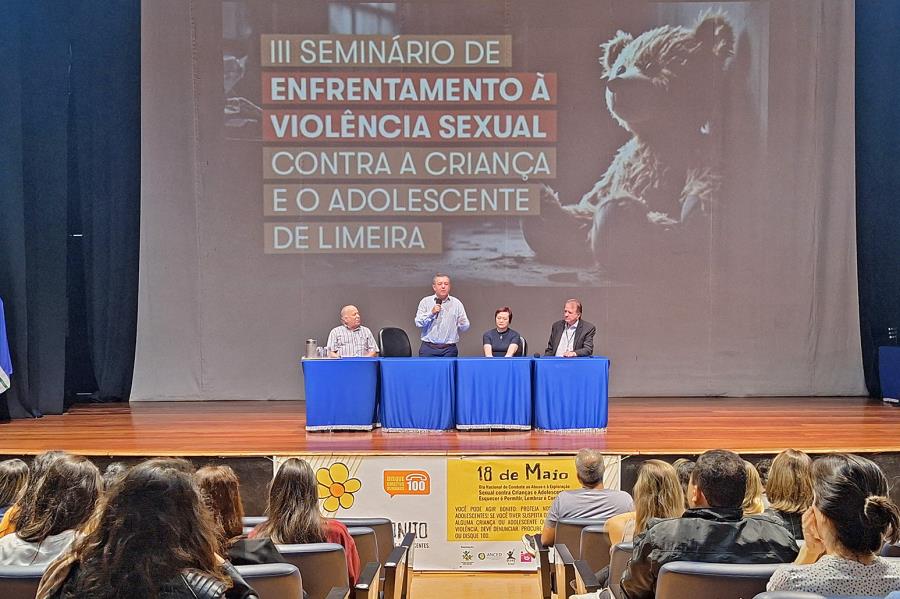 Limeira reúne especialistas para discutir enfrentamento à violência sexual infantil