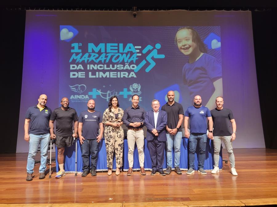 Prefeito participa de lançamento da 1ª Meia Maratona da Inclusão de Limeira