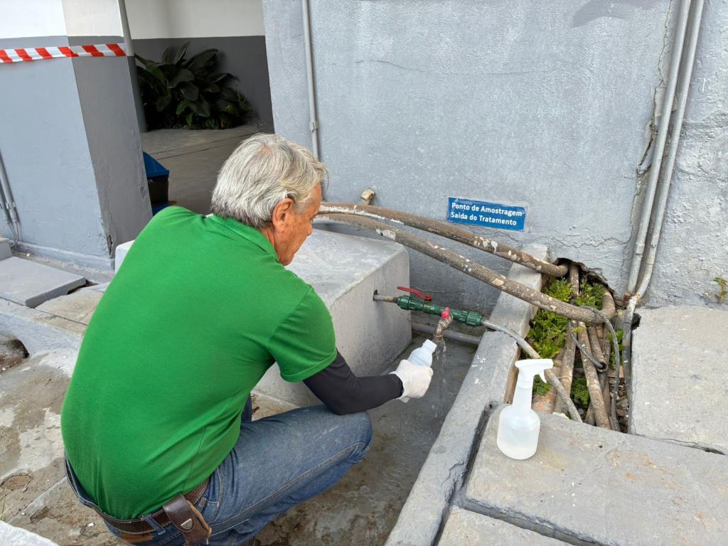 Força-tarefa coleta amostras para monitorar qualidade da água em Limeira