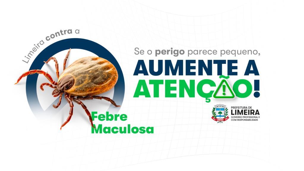 Limeira reforça alerta para febre maculosa e importância do diagnóstico precoce