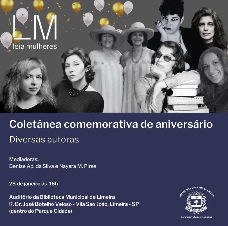Encontro do clube de livro “Leia Mulheres” tem alteração na data