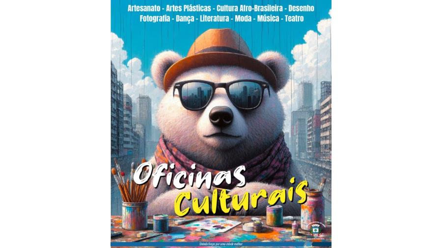 Edital para propostas de oficinas culturais segue até quarta (31)