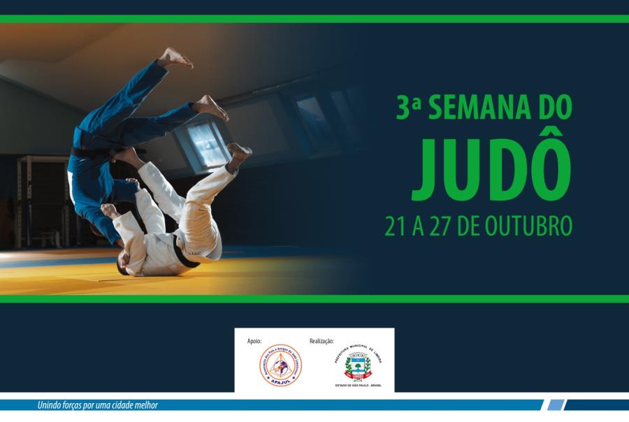 Palestra amanhã (27) encerra a 3ª Semana do Judô em Limeira