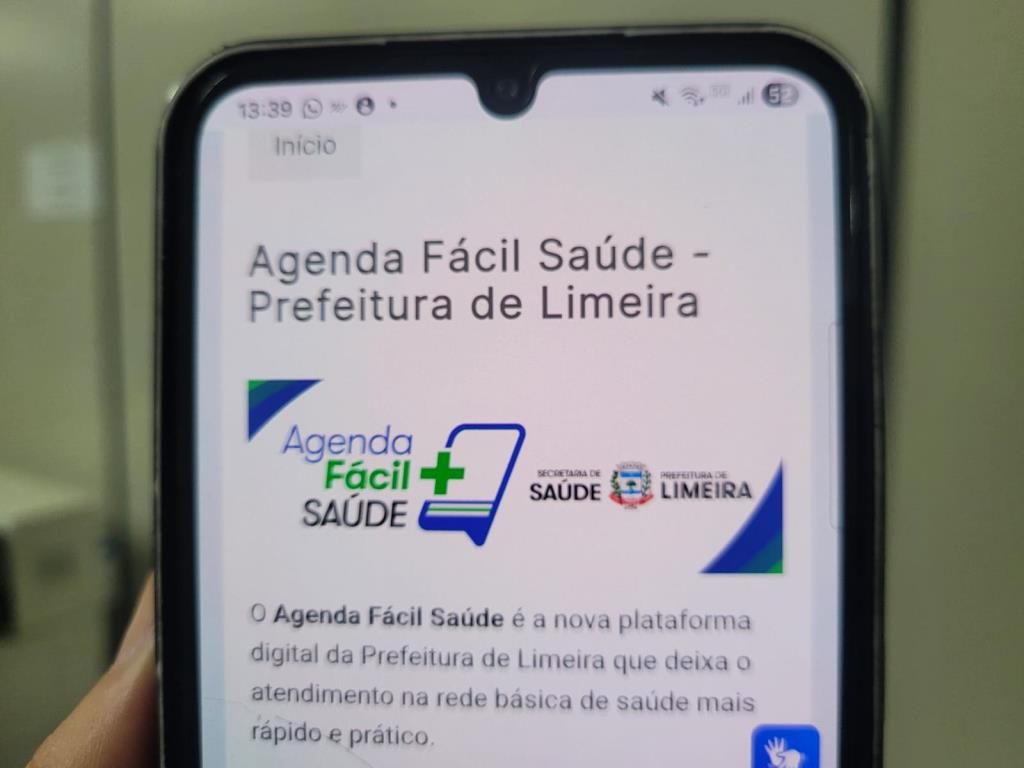 Agenda Fácil reduz faltas em consultas e gera economia de R$ 210 mil em Limeira