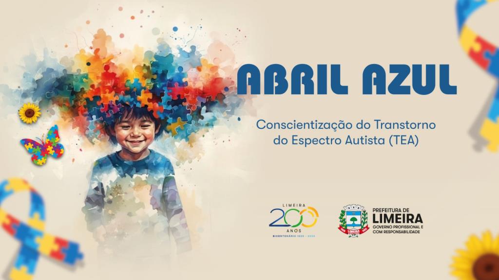 Limeira encerra o Abril Azul com evento de inclusão e acolhimento no Parque Cidade
