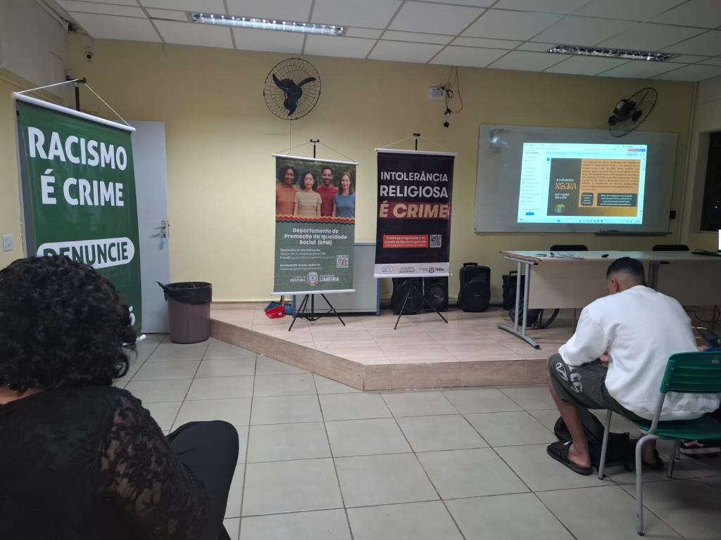 Secretaria de Cultura de Limeira promove formações antirracistas para estudantes da rede estadual