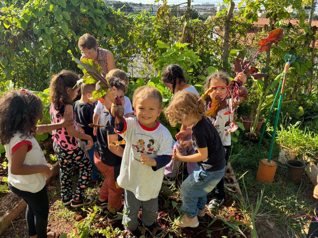 Centro Infantil se destaca com horta pedagógica do projeto “Semeadores do Futuro”