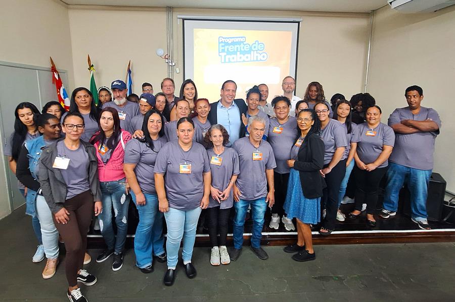 Prefeitura e Ceprosom lançam Programa Frente de Trabalho; entenda como vai funcionar