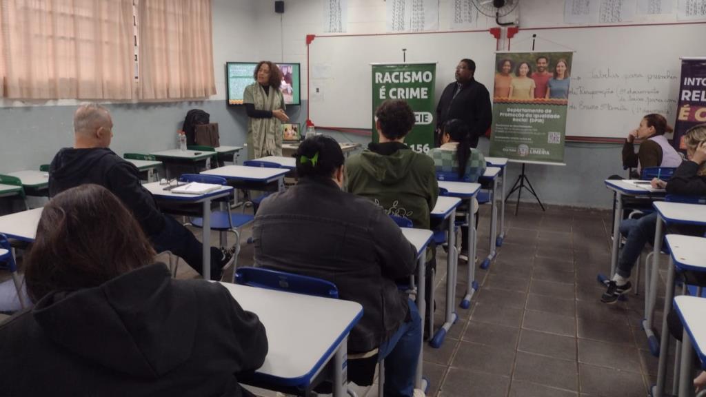 EE Professora Leontina Silva Busch recebe formação do Projeto Escola Antirracista para o segundo semestre