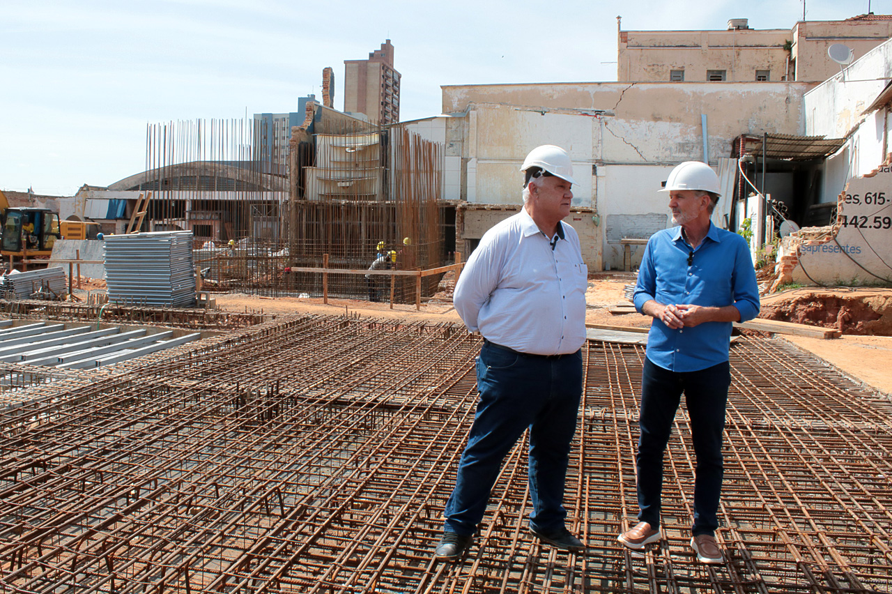 Obras nas galerias do Mercado Modelo avançam; 90% dos trabalhos já estão concluídos