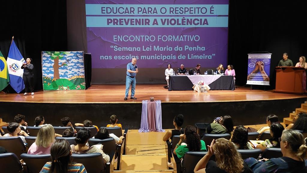 Limeira fortalece prevenção à violência com ações da Lei Maria da Penha nas escolas