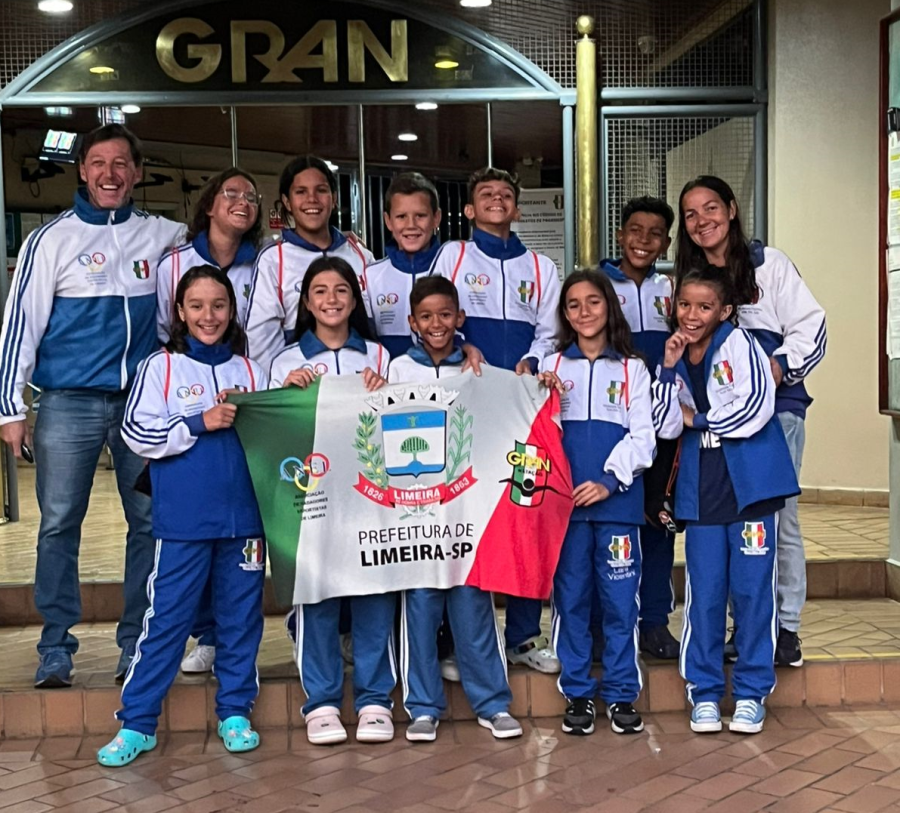 Equipe de Natação de Limeira conquista 13 medalhas na Copa Sudeste