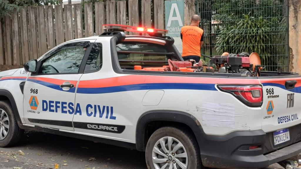 Defesa Civil intensifica monitoramento após rajadas de vento atingirem Limeira