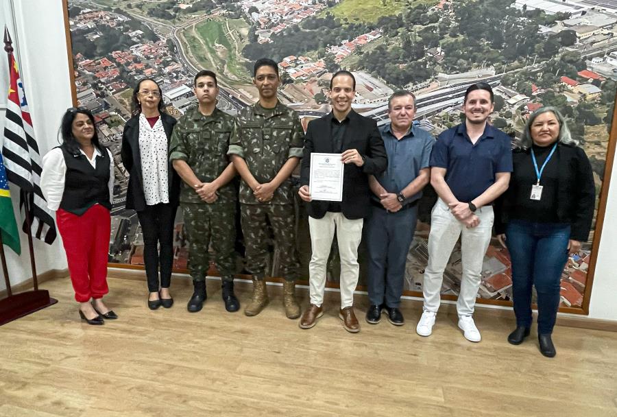 Prefeito Murilo Félix toma posse como presidente da Junta Militar de Limeira