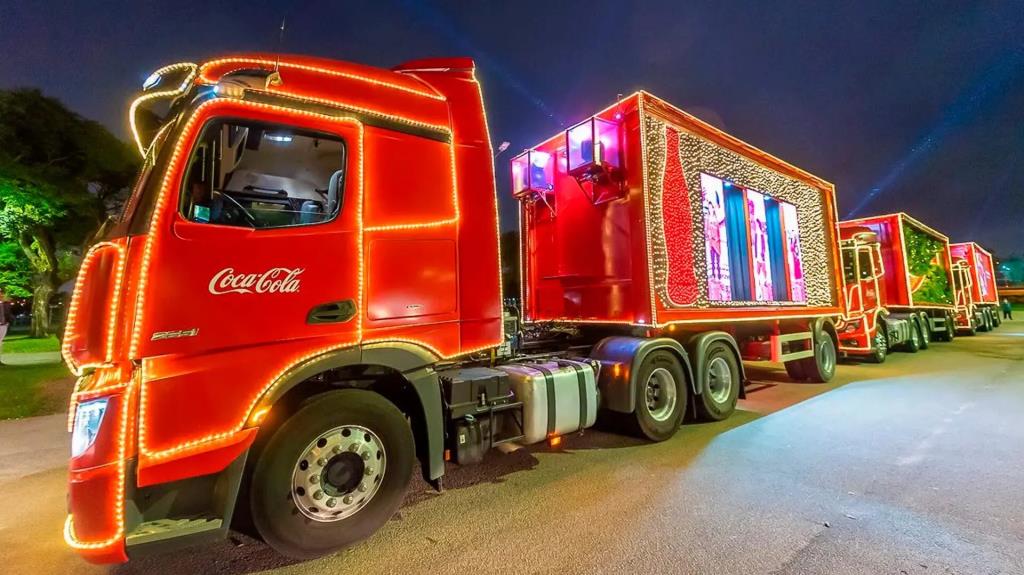 Caravana de Natal da Coca-Cola passa em Limeira no dia 12 de novembro
