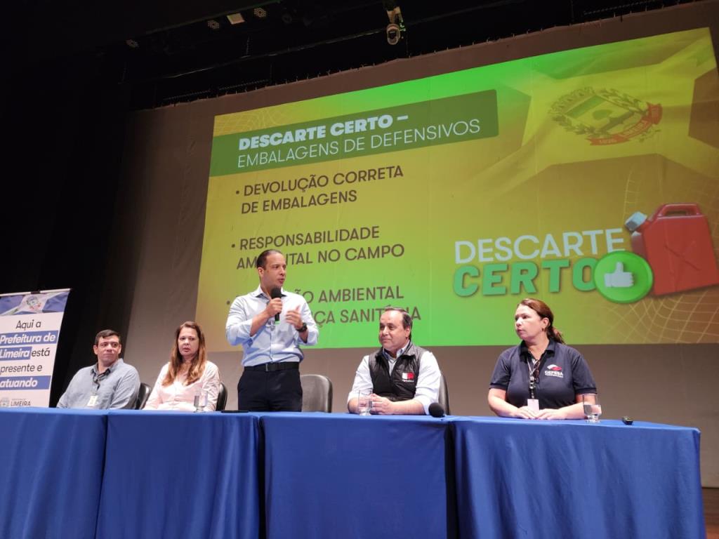 Limeira sedia encontro regional do Programa Município Agro e recebe prêmio estadual