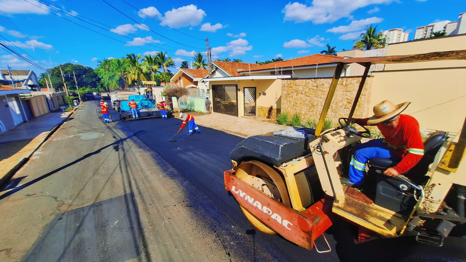 Obras de recapeamento avançam em Limeira