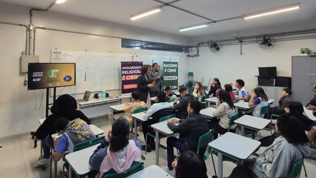 Departamento de Igualdade Racial promove capacitação em escola de Cordeirópolis