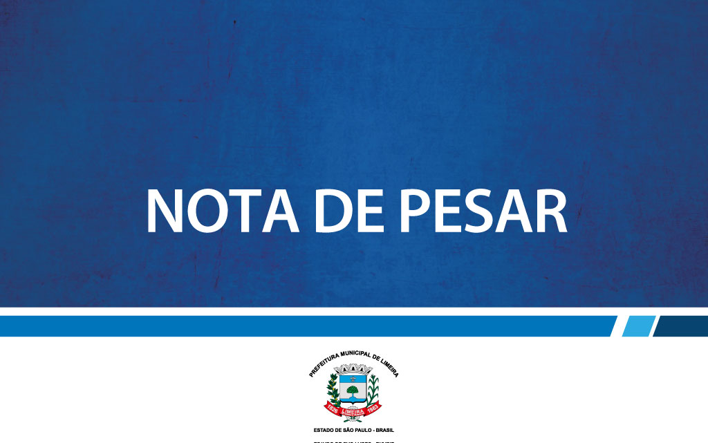Nota de pesar – Donizete Rosa Aparecido