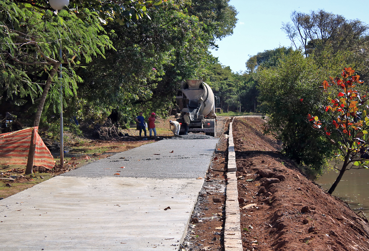 Revitalização do Parque Ecológico entra na fase final