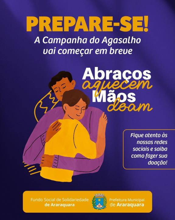Araraquara se prepara para Campanha do Agasalho