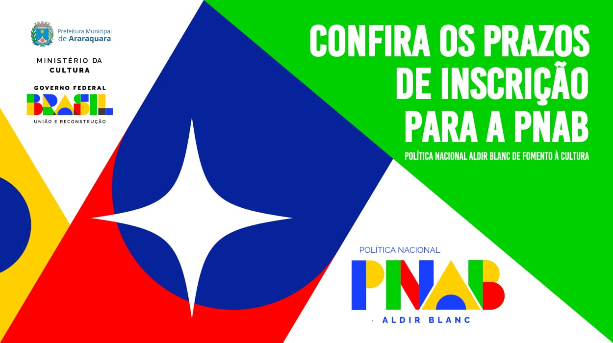 PNAB: inscrições prorrogadas para a categoria de linguagens artísticas