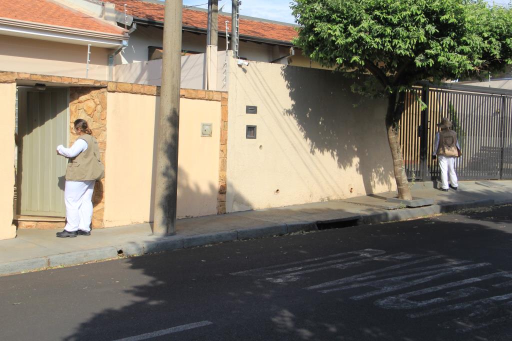 Agentes intensificam ações para mapear focos do mosquito da dengue em Araraquara