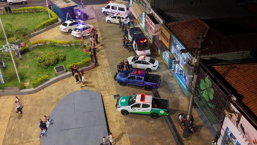 Operação Papai Noel em Araraquara conta com monitoramento aéreo por drone da GCM