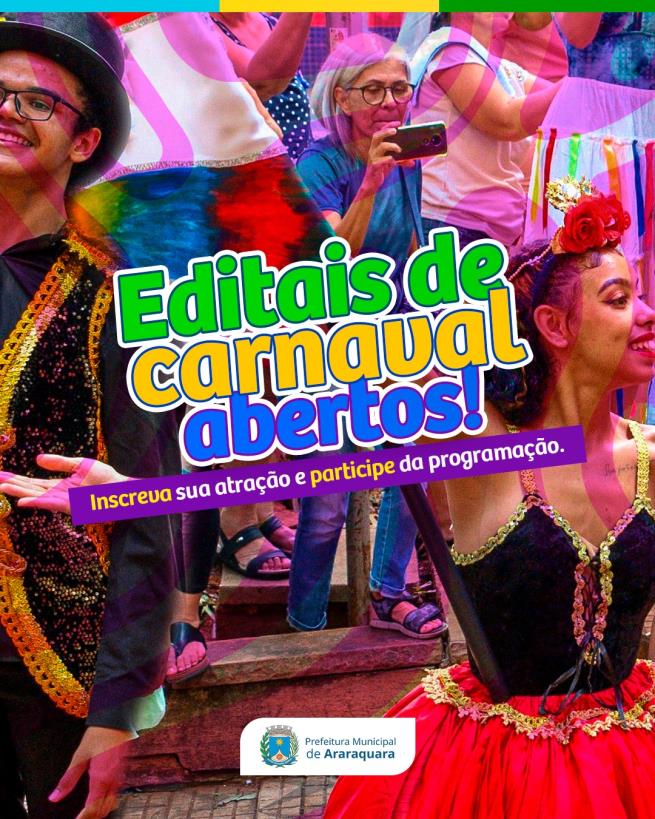 Prefeitura seleciona atrações musicais para o Carnaval da Bento de Abreu