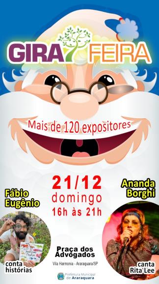 GiraFeira encerra ciclo de feiras da Economia Criativa neste domingo (21)