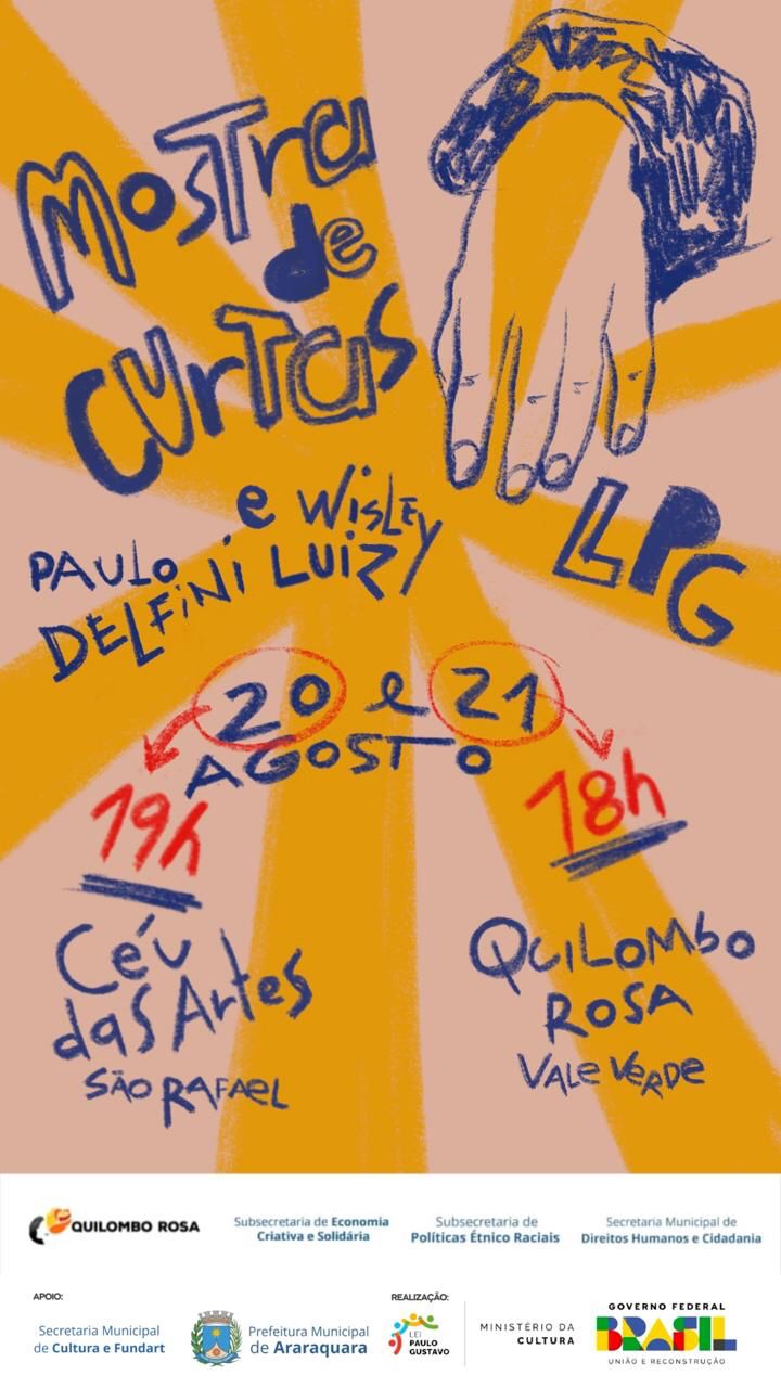 Quarta e quinta-feira tem Mostra de Curtas exibe produções de Paulo Delfini e Wisley Luiz