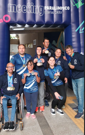 Fundesport Araraquara brilha no Meeting Paralímpico Loterias Caixa 2025 em São Paulo