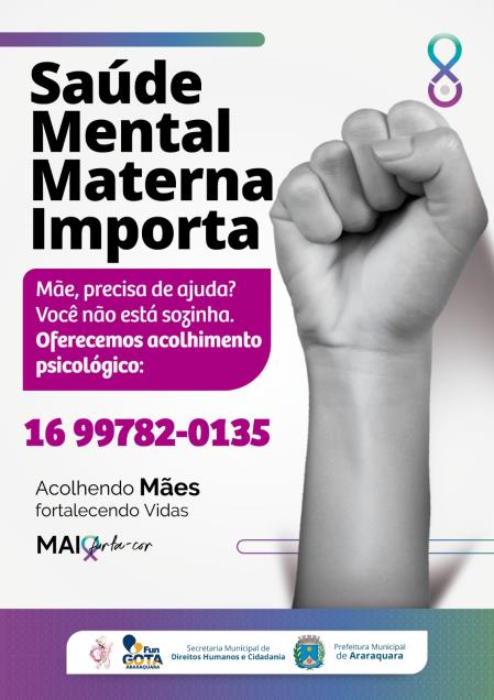 Saúde mental materna é foco do Maio Furta-Cor na Gota de Leite