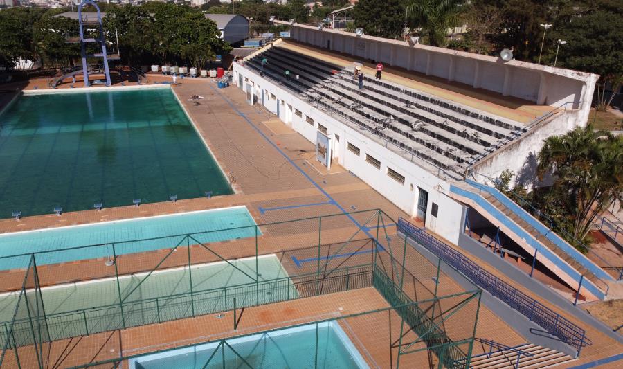 Avança segunda etapa da remodelação no complexo esportivo da Fonte