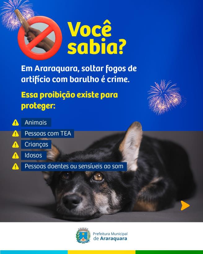 Prefeitura alerta sobre som alto e barulho em excesso