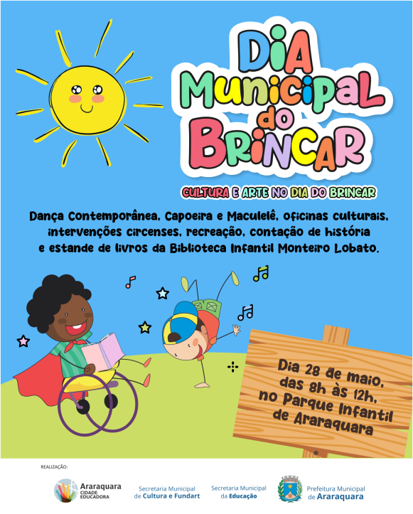 Semana do Brincar leva diversas atividades a escolas municipais