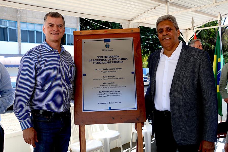 Em solenidade, autoridades inauguram nova sede integrada da Secretaria de Assuntos de Segurança e Mobilidade Urbana