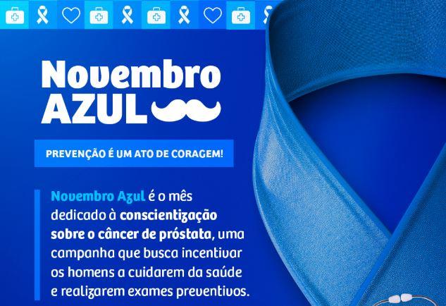 Novembro Azul — Prevenção é um ato de coragem!